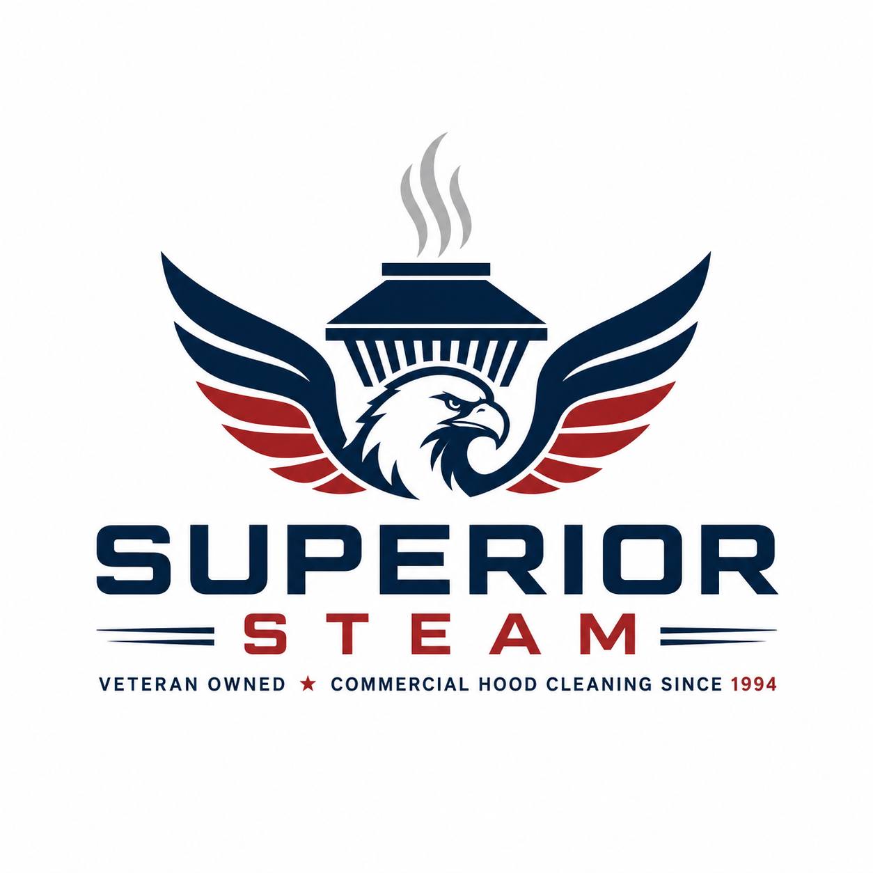 Superior Steam, veteran owned commercial hood cleaning since 1994